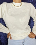 1990's Beaded Sparkle Sweater