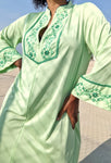 60's/70's Embroidered Kaftan Dress
